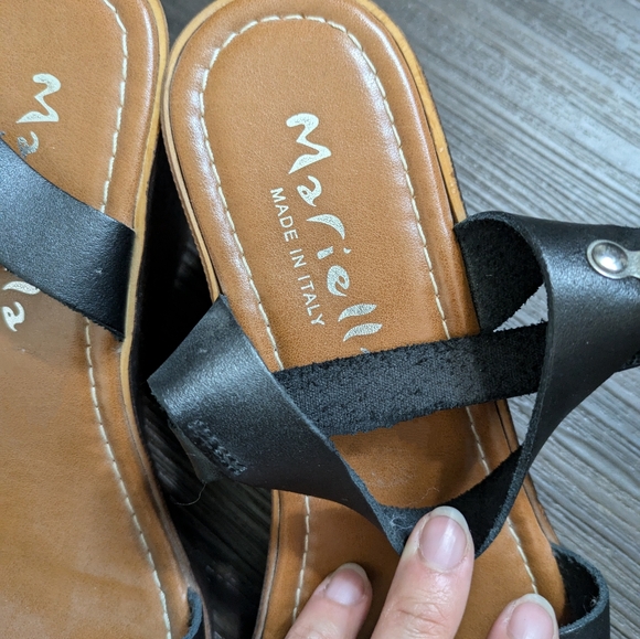 Mariella Italian sandals size 8 - Picture 2 of 3
